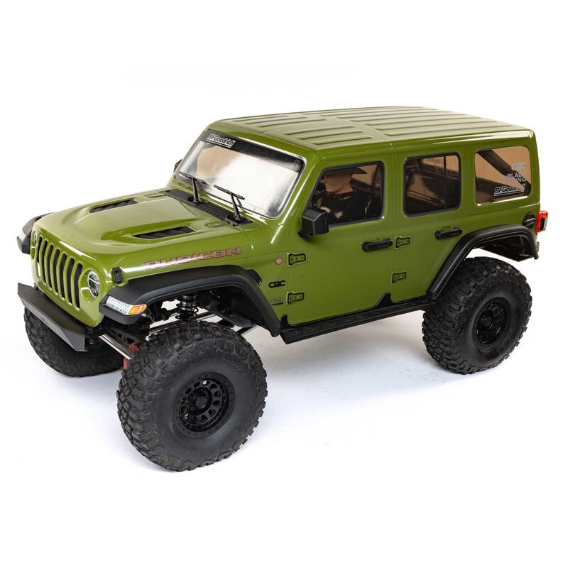 SCX6 Jeep JLU Wrangler 4WD Crawler 1/6 RTR: Green by Axial