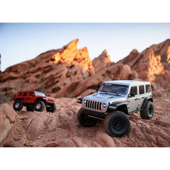 SCX6 Jeep JLU Wrangler 4WD Crawler 1/6  RTR: Silver by Axial