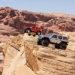 SCX6 Jeep JLU Wrangler 4WD Crawler 1/6  RTR: Silver by Axial