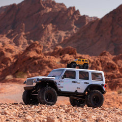 SCX6 Jeep JLU Wrangler 4WD Crawler 1/6  RTR: Silver by Axial