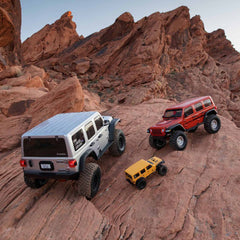 SCX6 Jeep JLU Wrangler 4WD Crawler 1/6  RTR: Silver by Axial