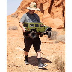 SCX6 Jeep JLU Wrangler 4WD Crawler 1/6  RTR: Silver by Axial