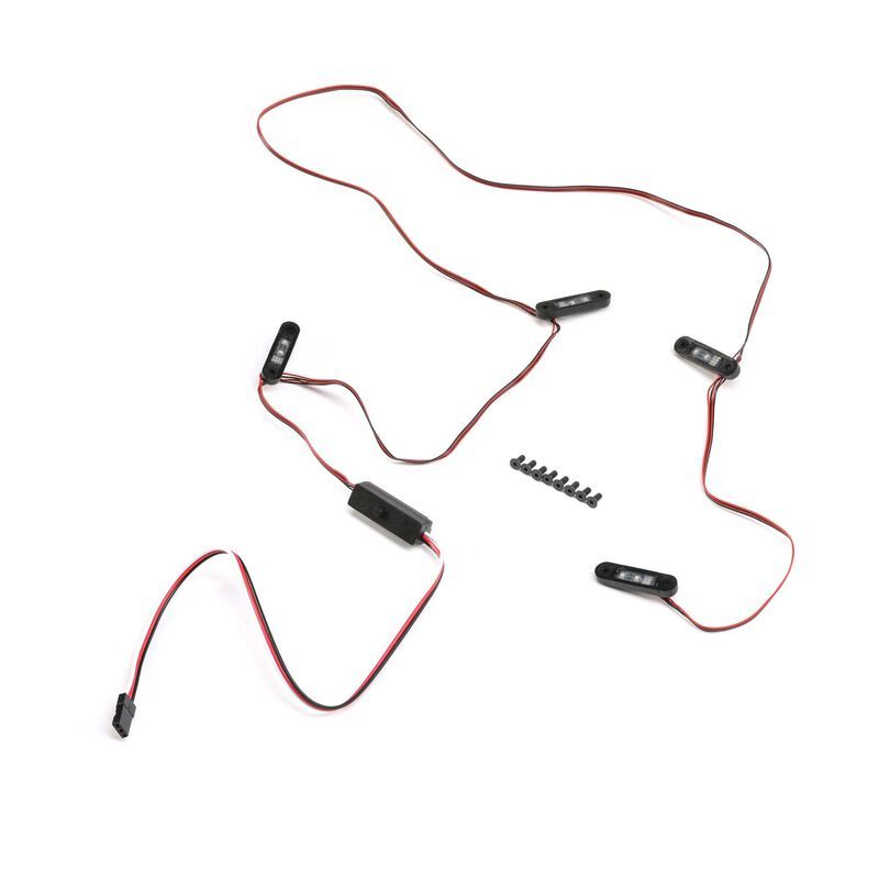 Multi-Color LED Rock Lights w/Controller:SCX10III by Axial