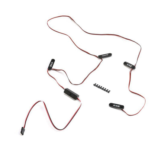Multi-Color LED Rock Lights w/Controller:SCX10III by Axial
