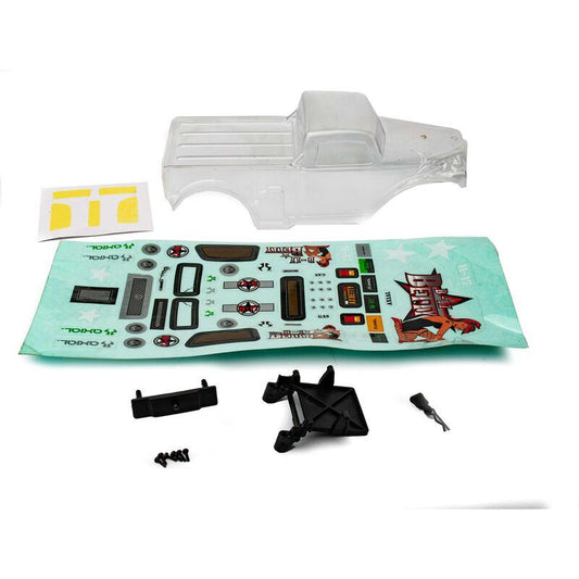 B-17 Betty Body, Clear & Precut: SCX24 by Axial
