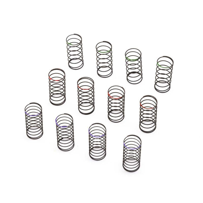Spring Set 6mm (.146 Purple, .213 Red, .272 Green): SCX24 (Red is SCX24 Kit) by