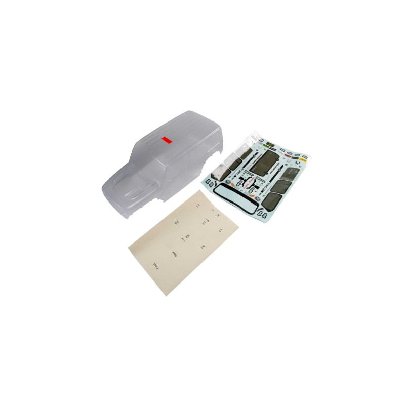 Jeep JL 4dr Wrangler Body (Clear) by Axial