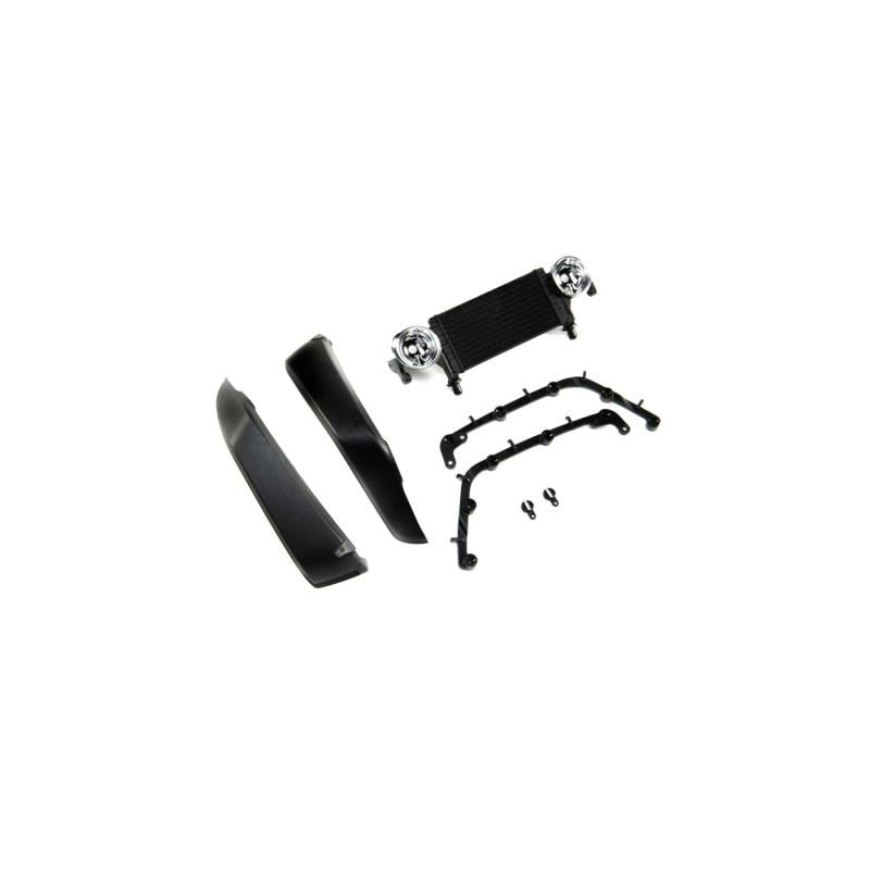 Radiator & Front Fenders Jeep JLU: SCX10III by Axial