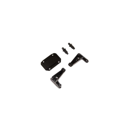 Body Mount Set Rear Jeep JLU: SCX10III by Axial
