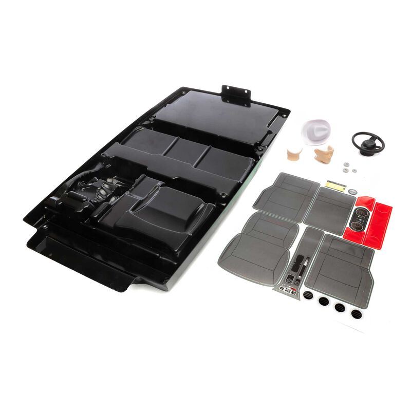 SCX6: Jeep JLU Driver & Interior (Clear) by Axial