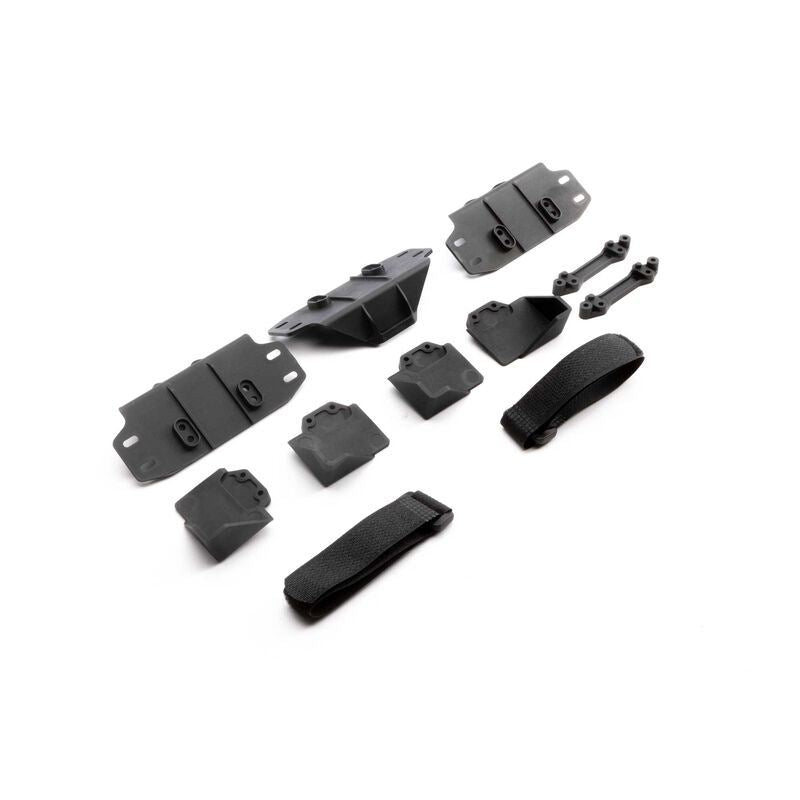SCX6: Battery Trays & Straps Set by Axial
