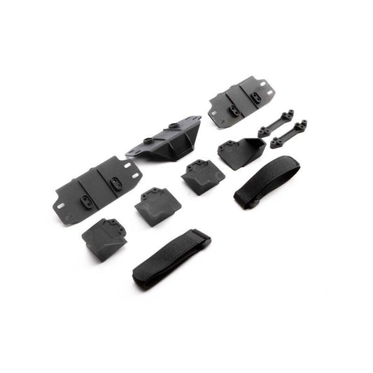 SCX6: Battery Trays & Straps Set by Axial