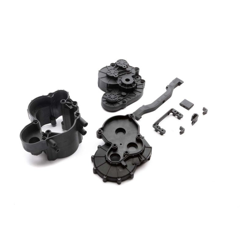 SCX6: 2-Speed Transmission Case/Brace Set by Axial