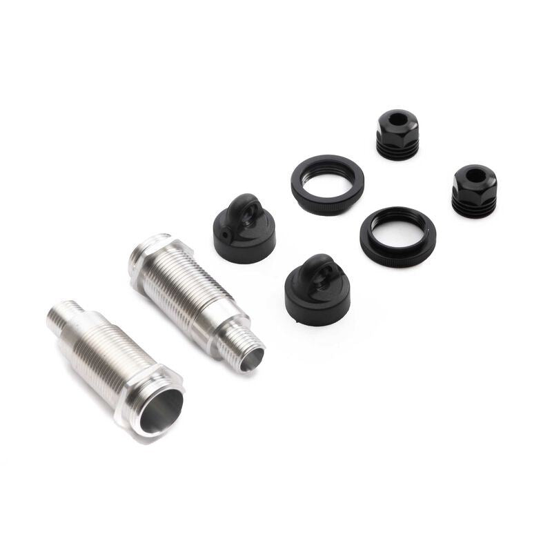 SCX6: Threaded Shock Body, Cap & Collar Set (2) by Axial