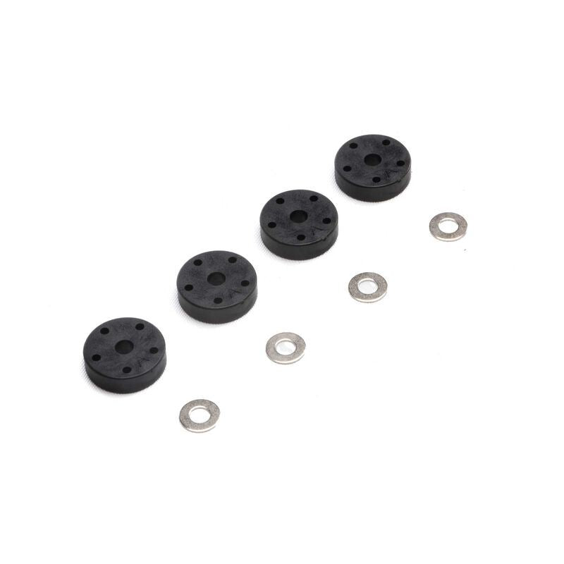 SCX6: Shock Piston & Shim Set (4) by Axial