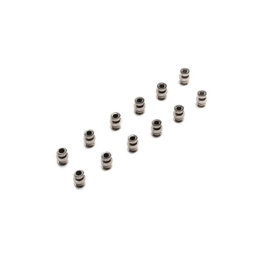 SCX6: 9 x 12 x 4mm Steel Pivot Balls (12) by Axial