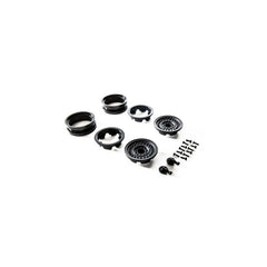 1.9 MW19 Beadlock Wheels - Black (2pcs) by Axial