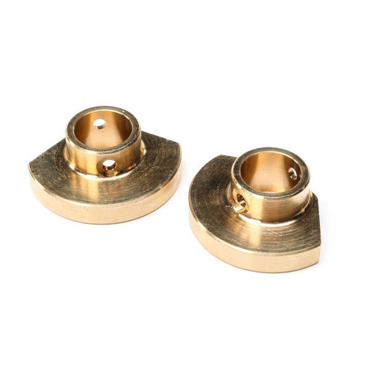 Brass Rear Axle Tube Cap, L/R: PRO by Axial