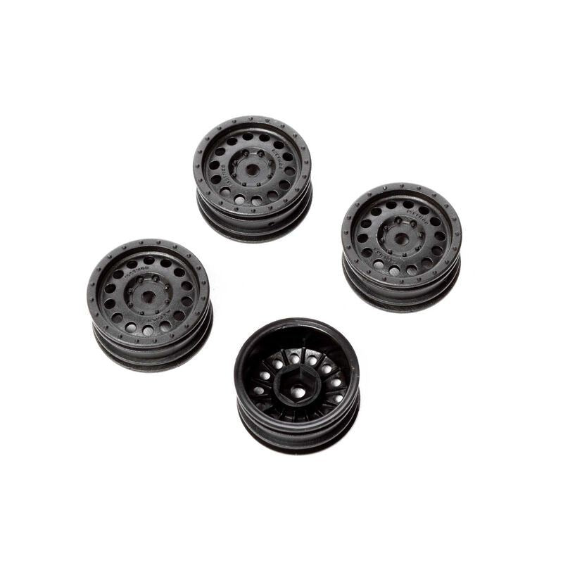 1.0 Method MR307 Hole Wheels (4pcs): SCX24 by Axial