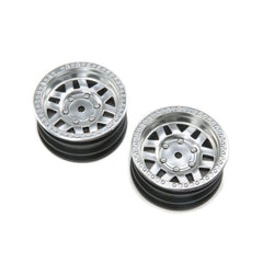 1.9 KMC Machete Wheel - Satin Silver (2pcs) by Axial