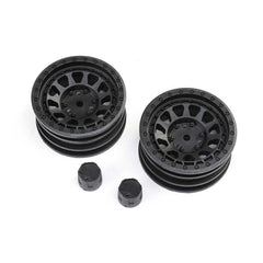 Black Rhino Primm 1.9" Wheels, 12mm Hex, Black (2) by Axial