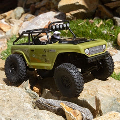 1/24 SCX24 Deadbolt 4WD Rock Crawler Brushed RTR, Green by AXIAL