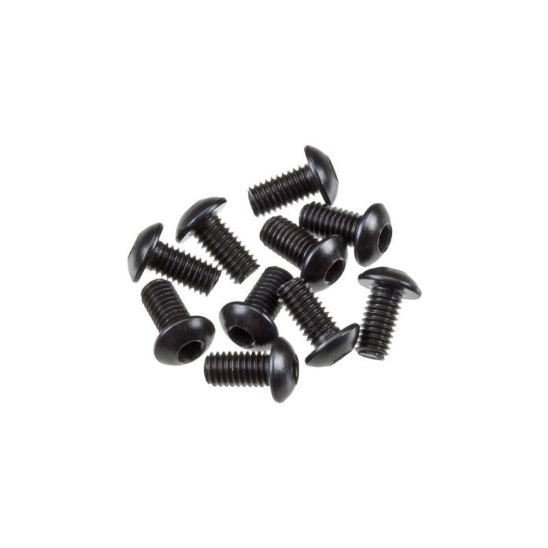 Hex Socket Button Head Black M3x6mm (10) by Axial