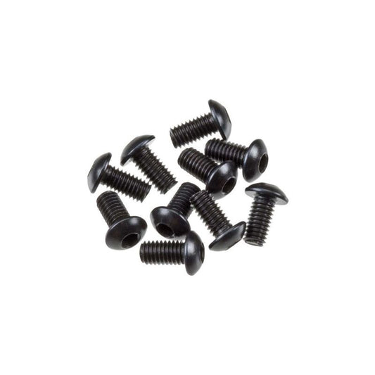 Hex Socket Button Head Black M3x6mm (10) by Axial