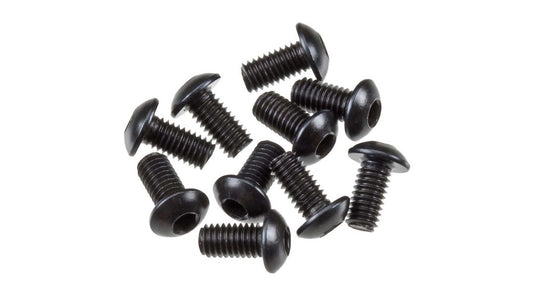 AXA0113 Hex Socket Button Head Black M3x6mm (10)