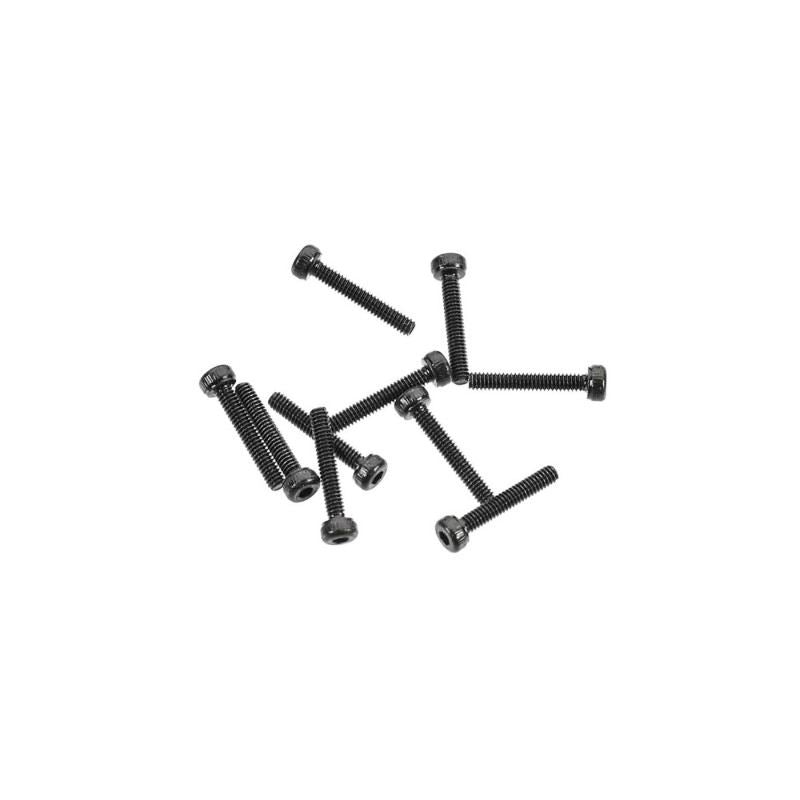 AXA016 Cap Head M2x12mm Black Oxide (10) by Axial