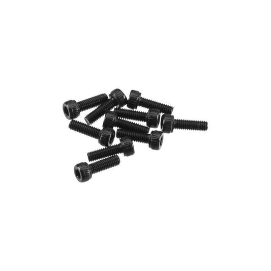 AXA0023 Cap Head 2.6x8mm Black (10) by Axial