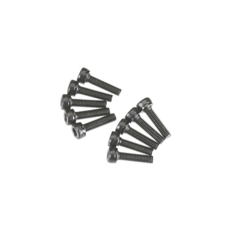 AXA086 Cap Head M3x12mm Black Oxide (10) by Axial