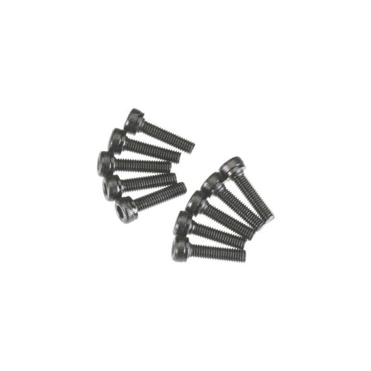 AXA086 Cap Head M3x12mm Black Oxide (10) by Axial