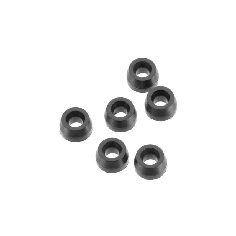 AX30113 Rubber Bump Stop 3.6x7x4 (6) by Axial