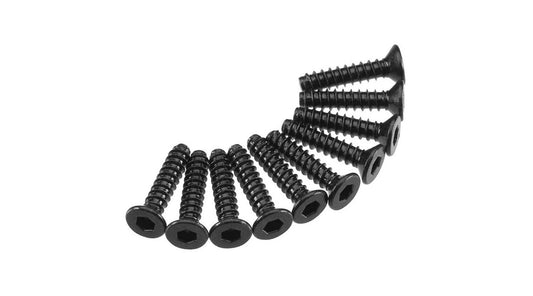 AXA1260 Hex Socket Tap Flat Head M2.5x12mm (10)