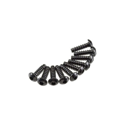 Axial AXA435 Hex Tap Button Head M3x10mm Black (10)