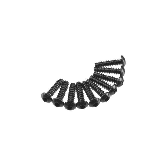 AXA436 Hex Tap Button Head M3x12mm Black (10) by Axial