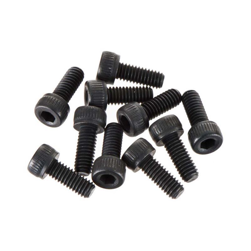 AX31248 Cap Head 4x10mm Black (10) by Axial