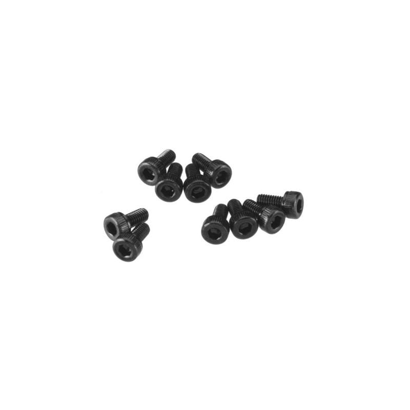 AXA083 Cap Head M3x6mm Black Oxide (10) by Axial
