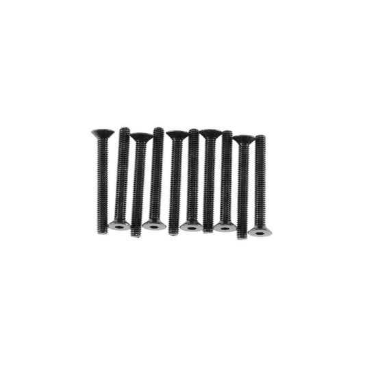 Axial AXA150 Hex Socket Flat Head M3x25mm Black Oxide (10)