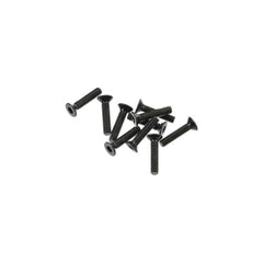 Axial **DSC** AXA0055 Flat Head Screw M2.6x12mm Black (10)