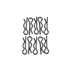 Body Clip 6mm Black (4) by Axial