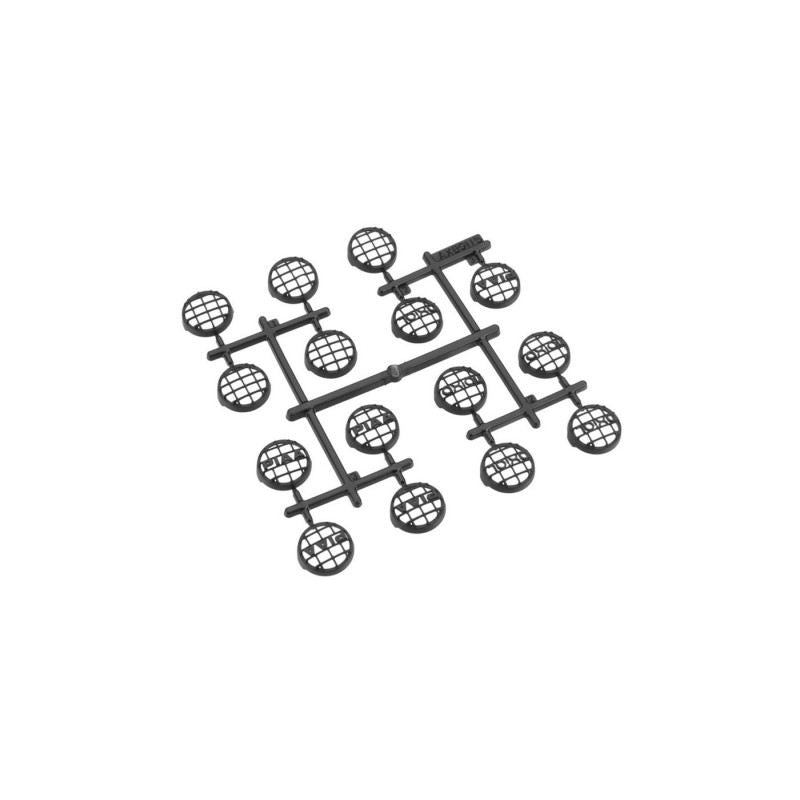 AX80115 LightBarLens Grills (Axial/PIAA/Un-Marked)