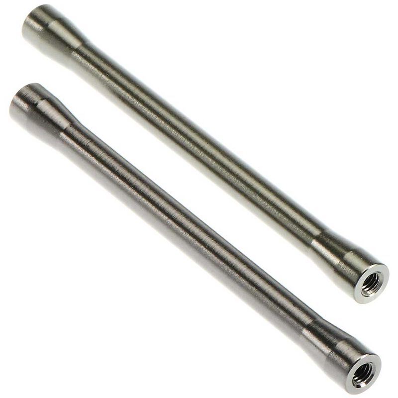 AX31486 Threaded Alum Link 7.5x85.5mm Gray (2) Opt by Axial