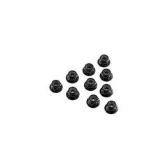 Serrated Nylon Lock Nut Black 4mm (10) by Axial