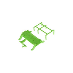 AX31348 Green Skid Plate and Battery Capture by Axial