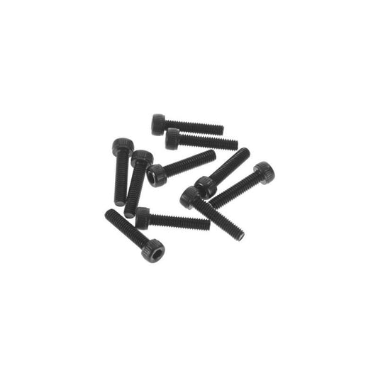 AX31398 M2.6x12mm Cap Head Screw Black (10) by Axial