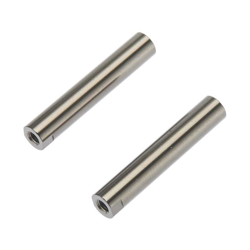 AX30517 Threaded Aluminum Pipe 6x33mm Grey (2) by Axial