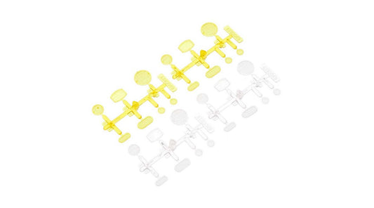 AX80049 LED Lens Set Yellow/Clear (4)