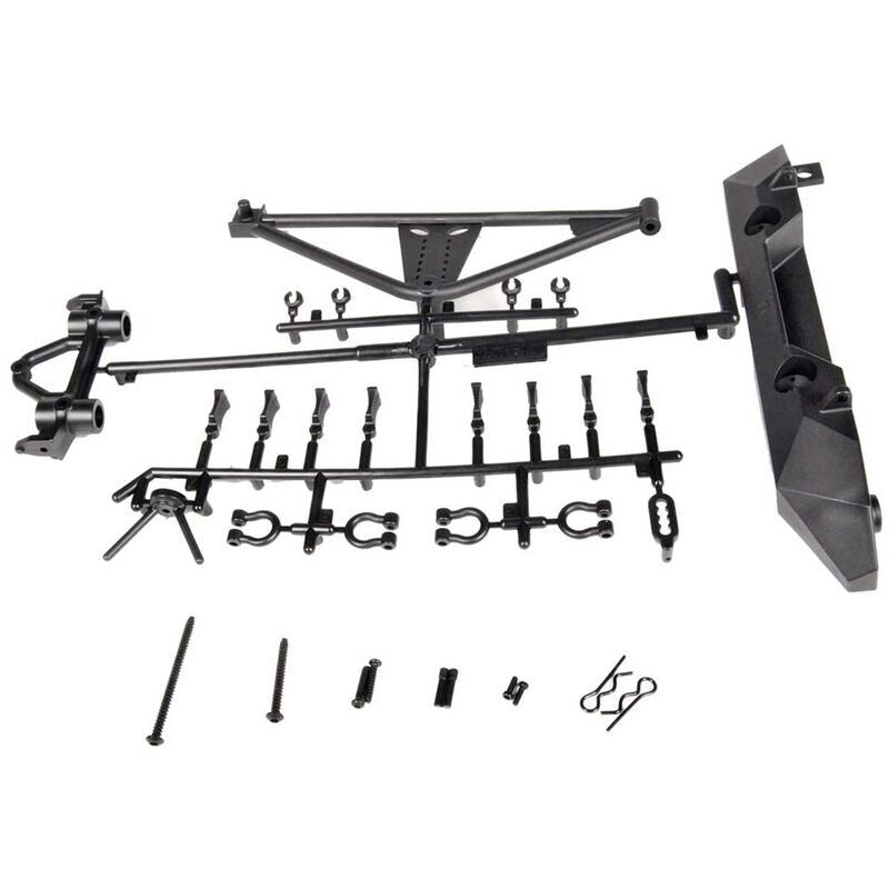 AX80126 RrBumper/TireCarrierSCX10/Poison Spyder/JK by Axial